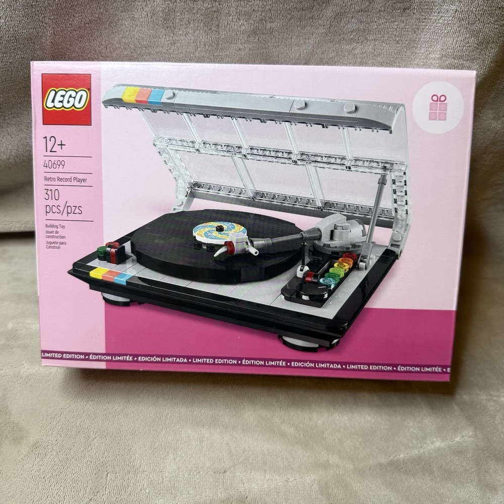 Lego Retro Record Player 40699 Limited Edition - New Sealed - Retired